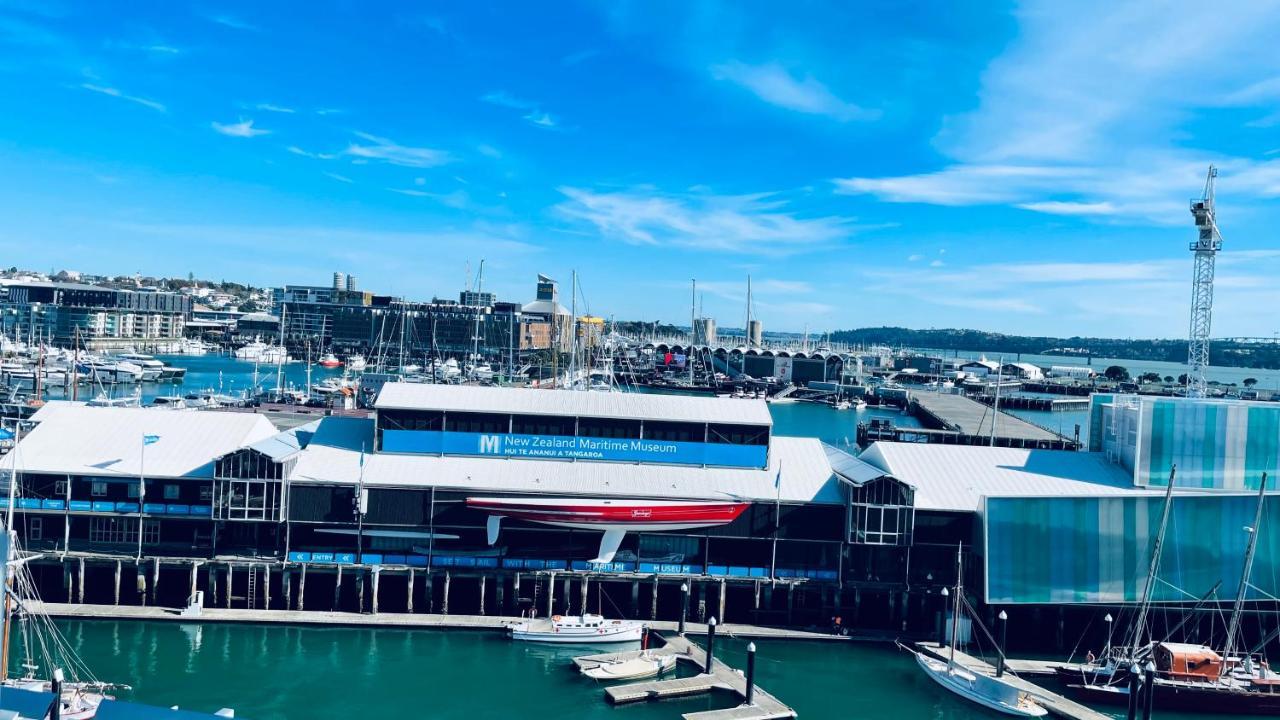 New Waterfront Penthouse On Princes Wharf With Harbor View! The Heart Of Auckland City! Free Parking! Екстер'єр фото