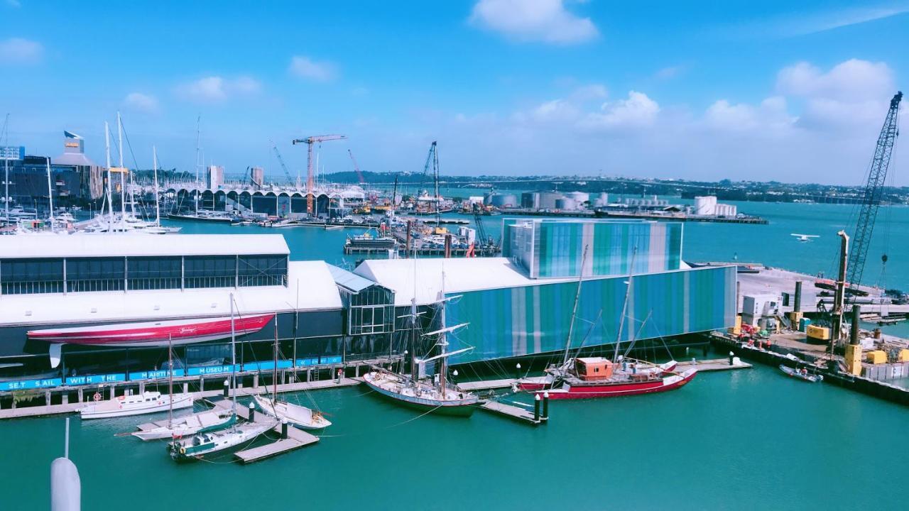 New Waterfront Penthouse On Princes Wharf With Harbor View! The Heart Of Auckland City! Free Parking! Екстер'єр фото
